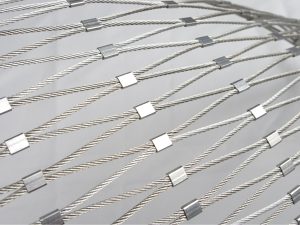 Architectural stainless steel net