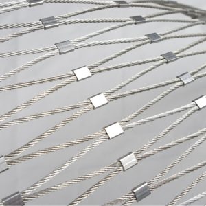 Architectural stainless steel net