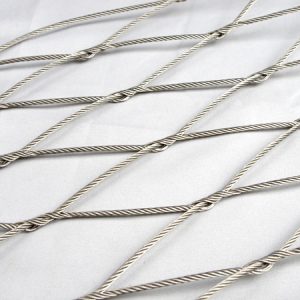 hand-woven wire rope mesh