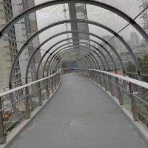 Bridge safety mesh